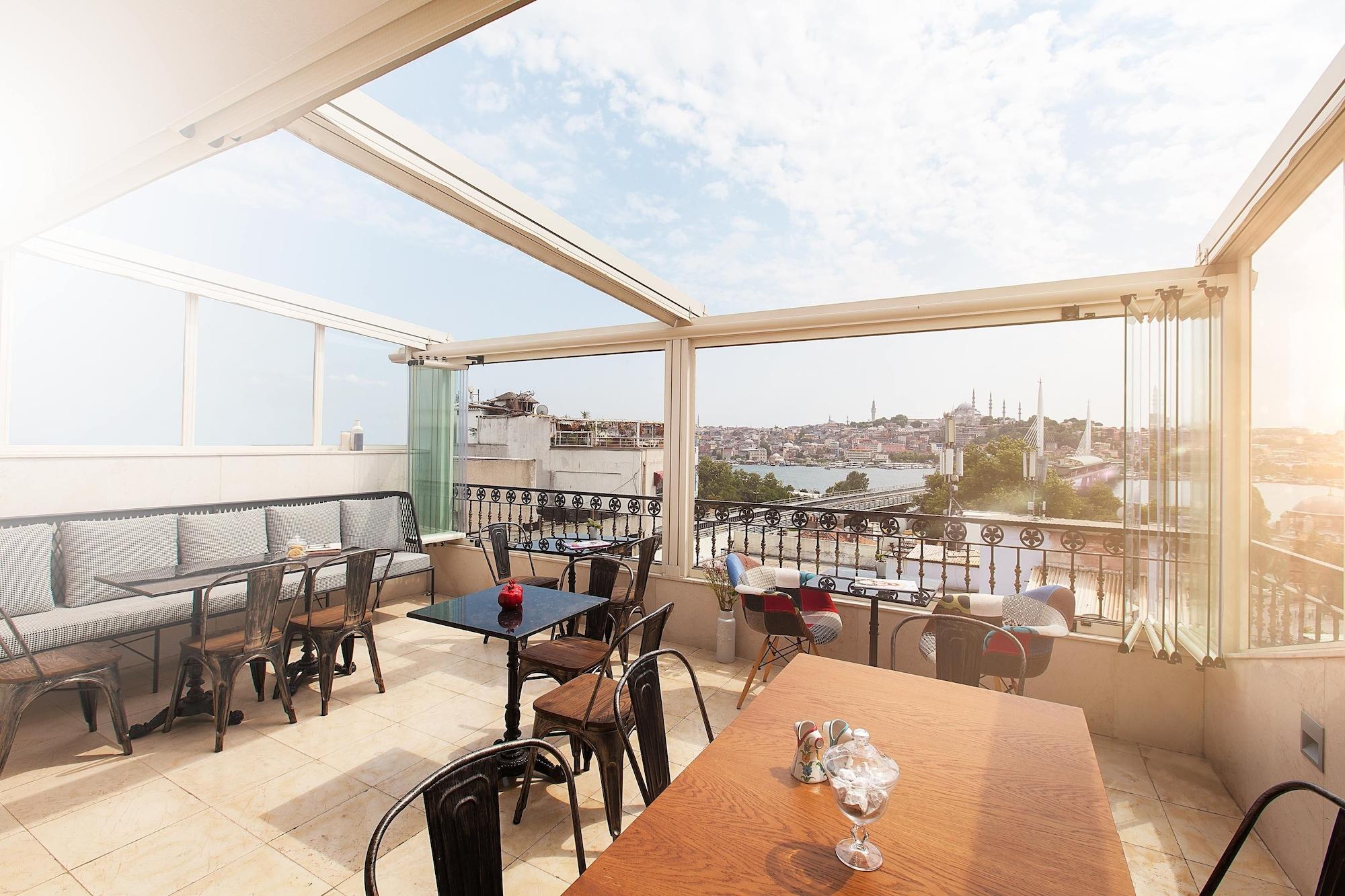 Perla Galata Hotel Istanboel Buitenkant foto