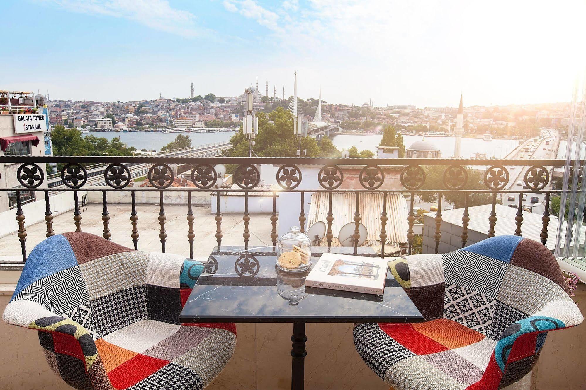 Perla Galata Hotel Istanboel Buitenkant foto