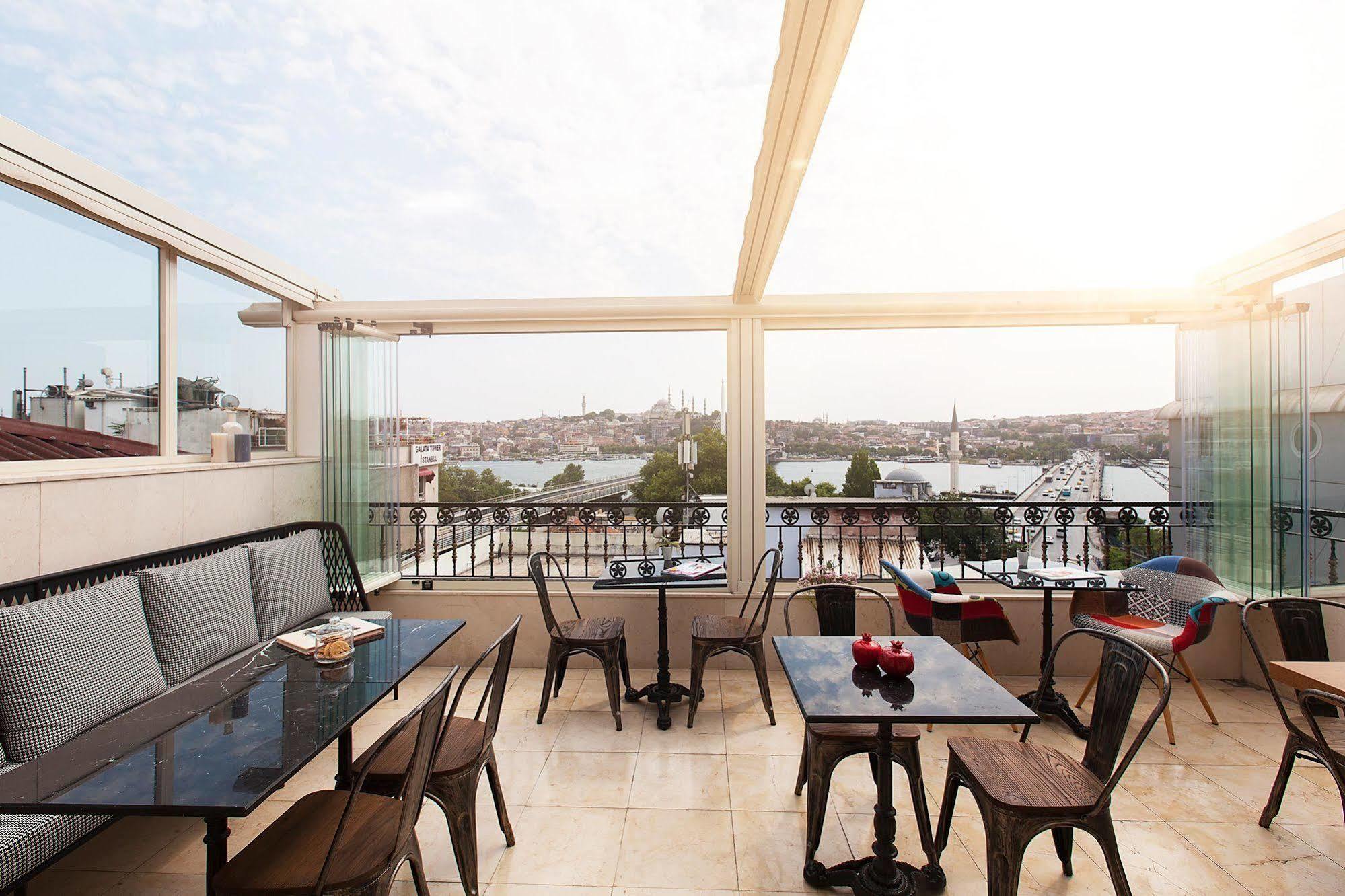 Perla Galata Hotel Istanboel Buitenkant foto